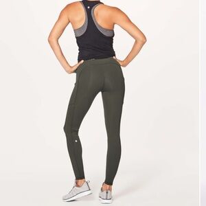 lululemon athletica Women's Olive Leggings
